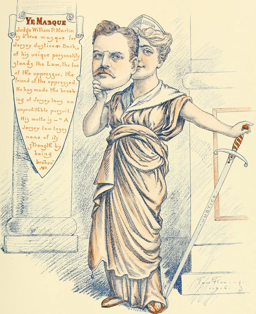 An illustration from A real history of Newark and notable Newarkers, 1916, leaf 156