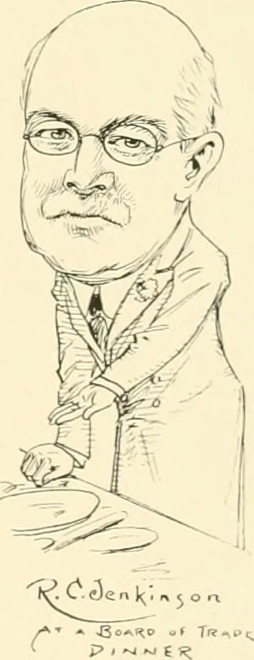 An illustration from A real history of Newark and notable Newarkers, 1916, leaf 162