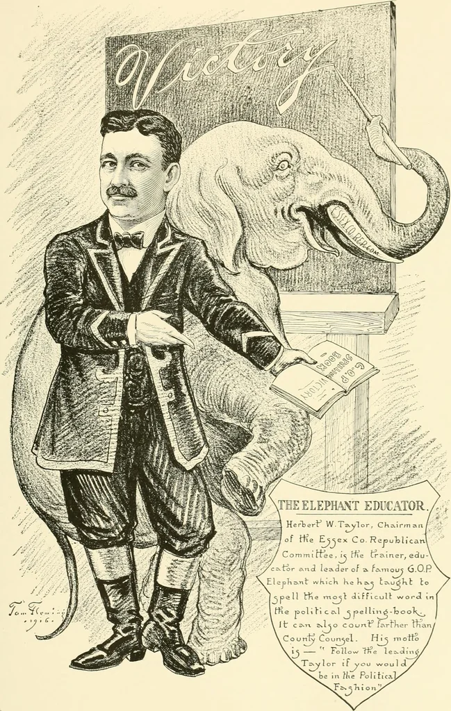 An illustration from A real history of Newark and notable Newarkers, 1916, leaf 172