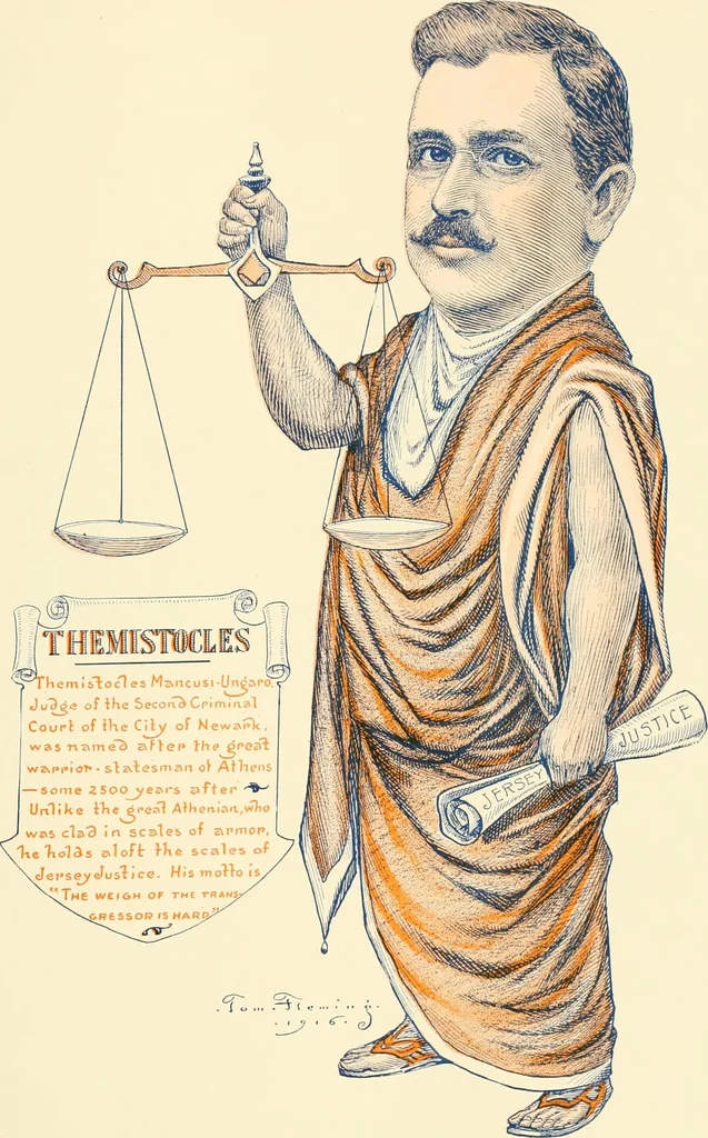 An illustration from A real history of Newark and notable Newarkers, 1916, leaf 180