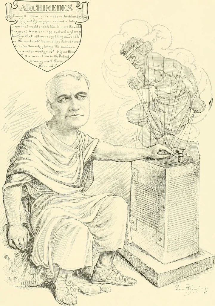 An illustration from A real history of Newark and notable Newarkers, 1916, leaf 232