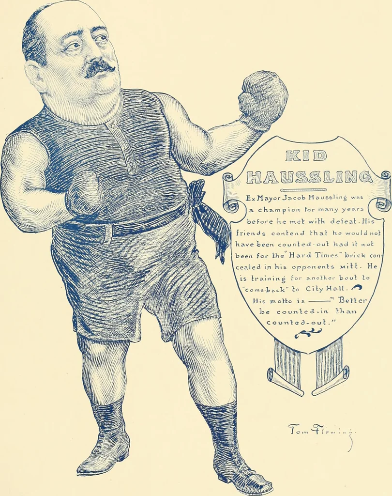An illustration from A real history of Newark and notable Newarkers, 1916, leaf 238