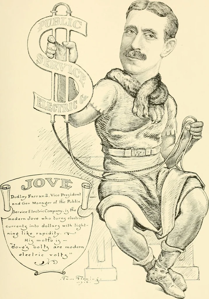 An illustration from A real history of Newark and notable Newarkers, 1916, leaf 28