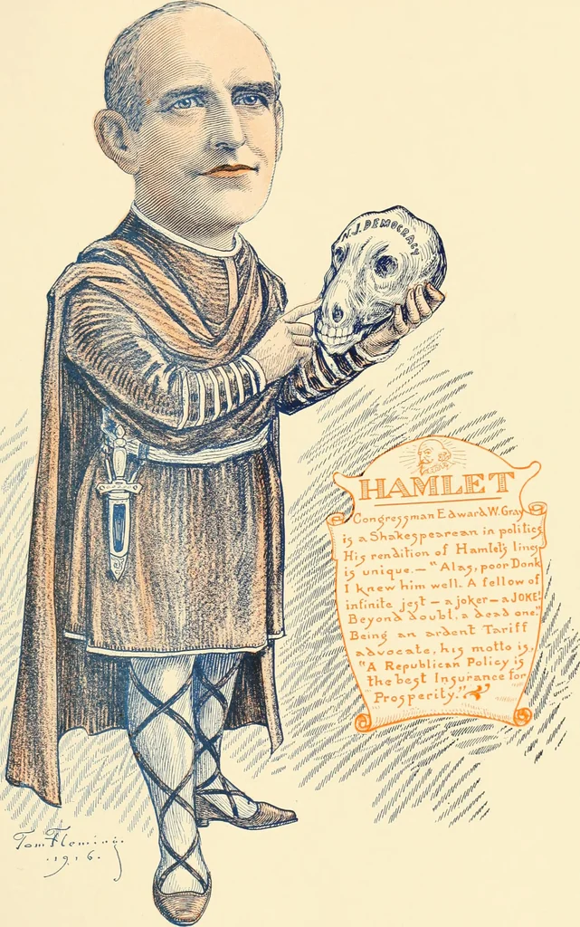 An illustration from A real history of Newark and notable Newarkers, 1916, leaf 48