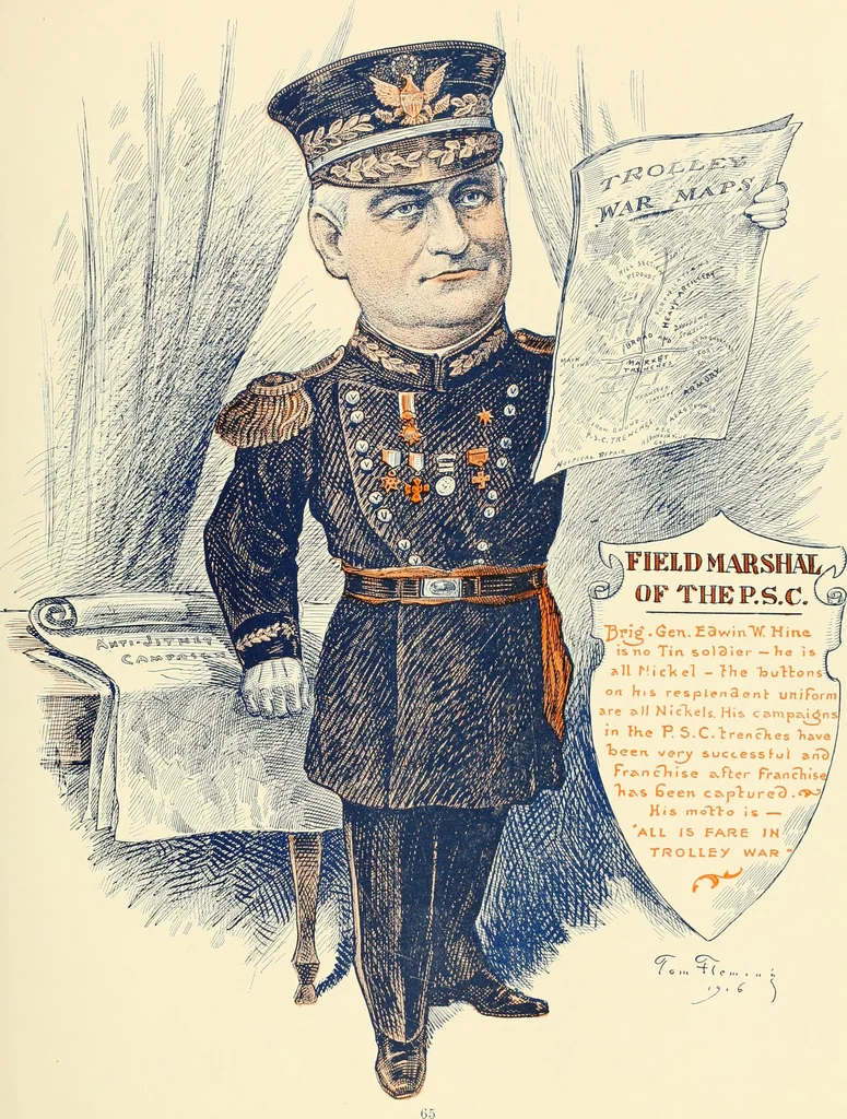 An illustration from A real history of Newark and notable Newarkers, 1916, leaf 60