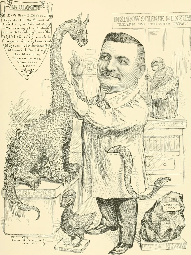 An illustration from A real history of Newark and notable Newarkers, 1916, leaf 88