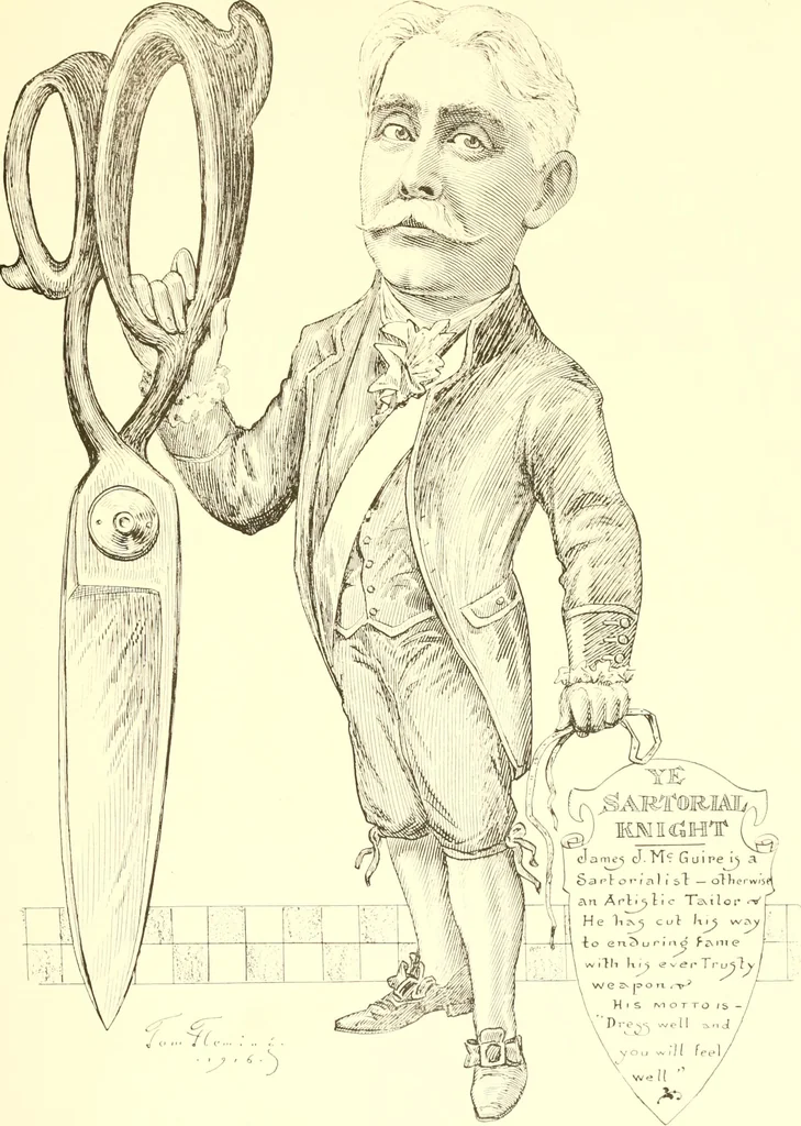 An illustration from A real history of Newark and notable Newarkers, 1916, leaf 136