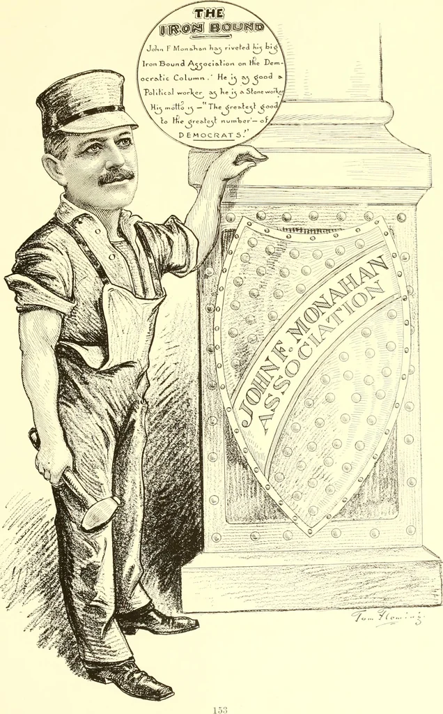 An illustration from A real history of Newark and notable Newarkers, 1916, leaf 148
