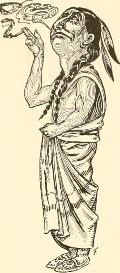 An illustration from A real history of Newark and notable Newarkers, 1916, leaf 17