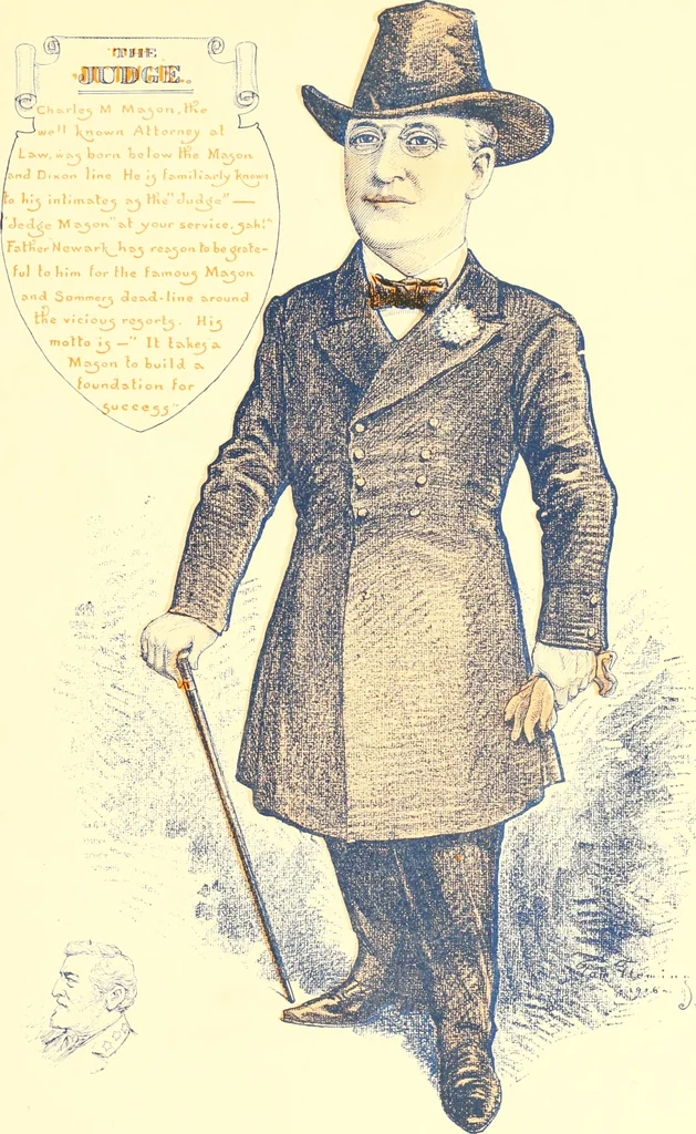 An illustration from A real history of Newark and notable Newarkers, 1916, leaf 192