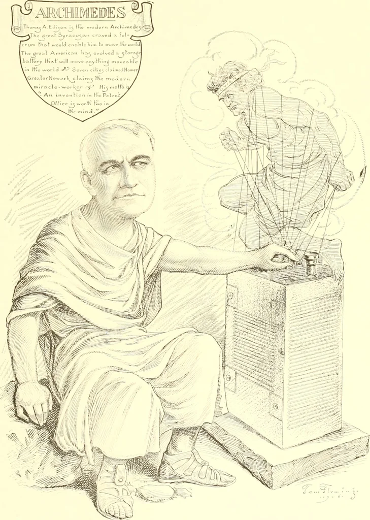 An illustration from A real history of Newark and notable Newarkers, 1916, leaf 232