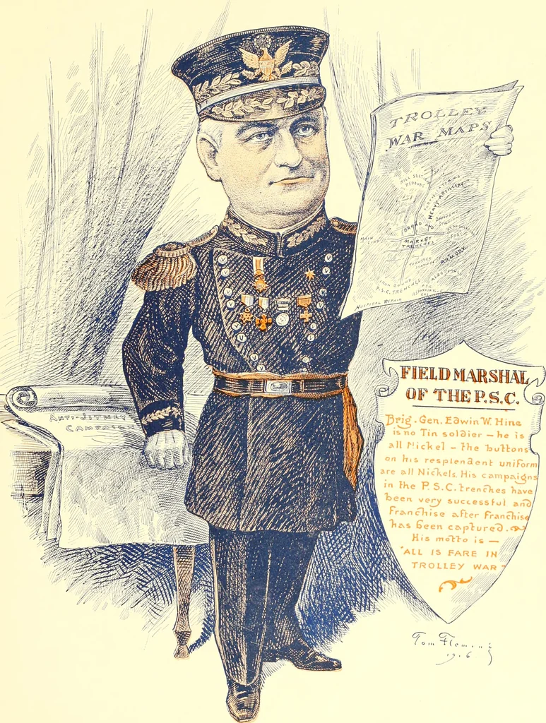 An illustration from A real history of Newark and notable Newarkers, 1916, leaf 60