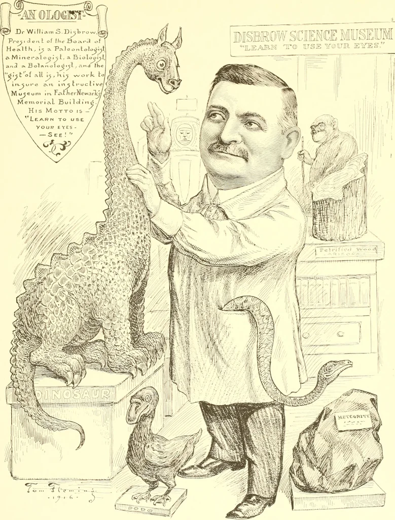 An illustration from A real history of Newark and notable Newarkers, 1916, leaf 88