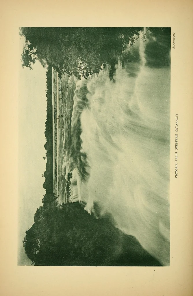 An illustration from Reality versus romance in South Central Africa : being an account of a journey across the continent from Benguella on the west through Bihe, Ganguella, ... to the mouth of the Zambesi on the east coast, 1893, leaf 276