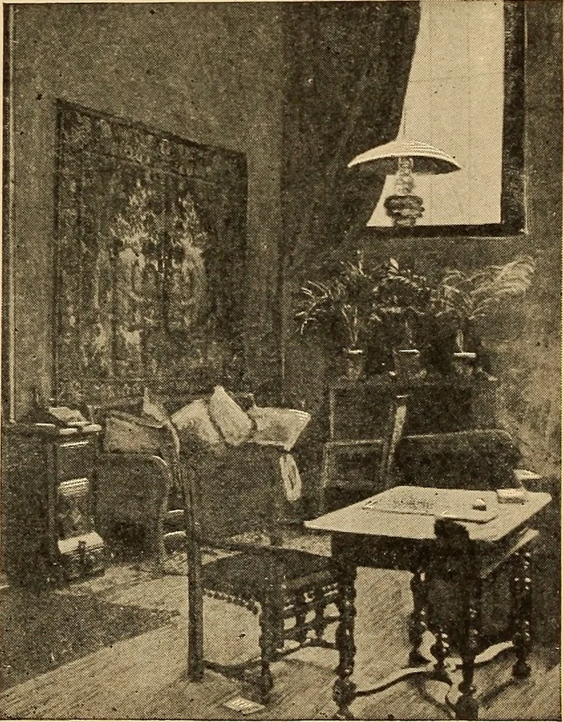 An illustration from The real Latin quarter, 1901, leaf 116
