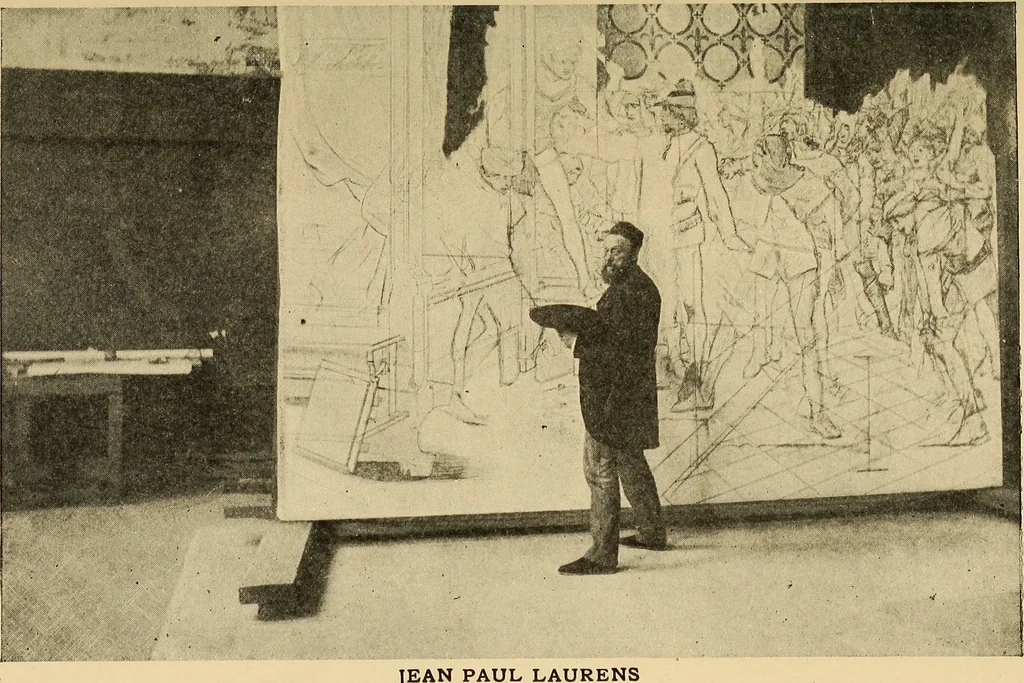An illustration from The real Latin quarter, 1901, leaf 157