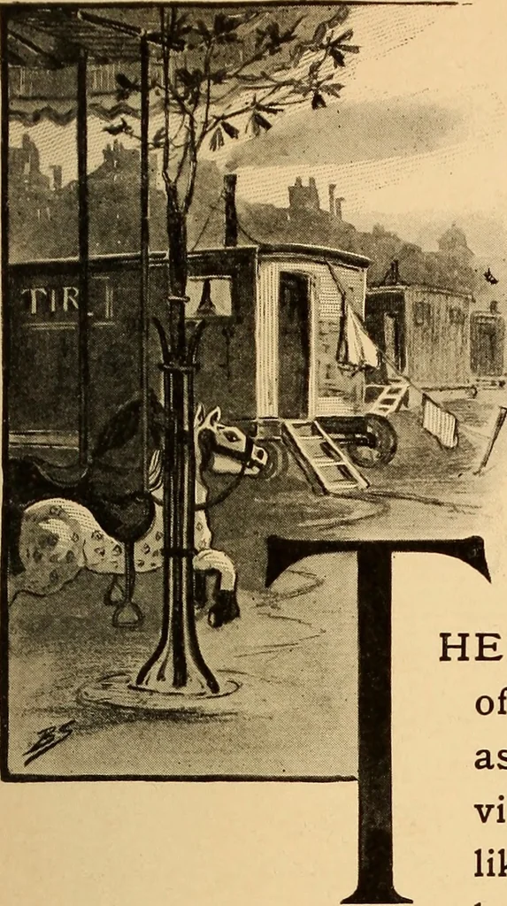 An illustration from The real Latin quarter, 1901, leaf 188