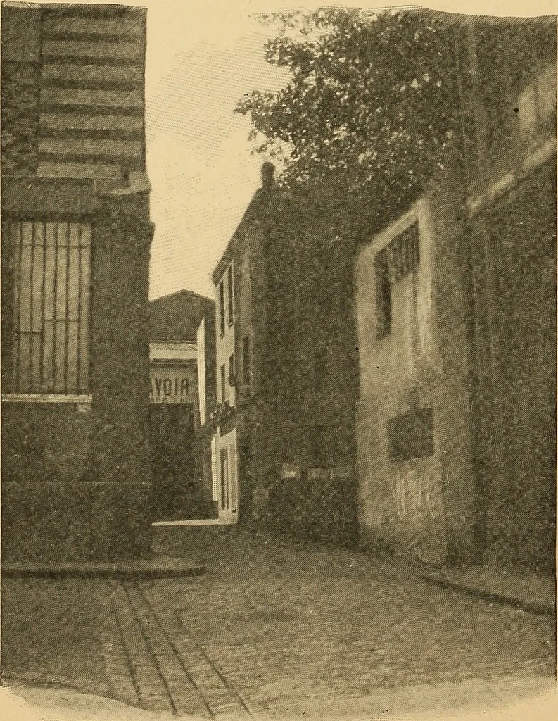 An illustration from The real Latin quarter, 1901, leaf 19