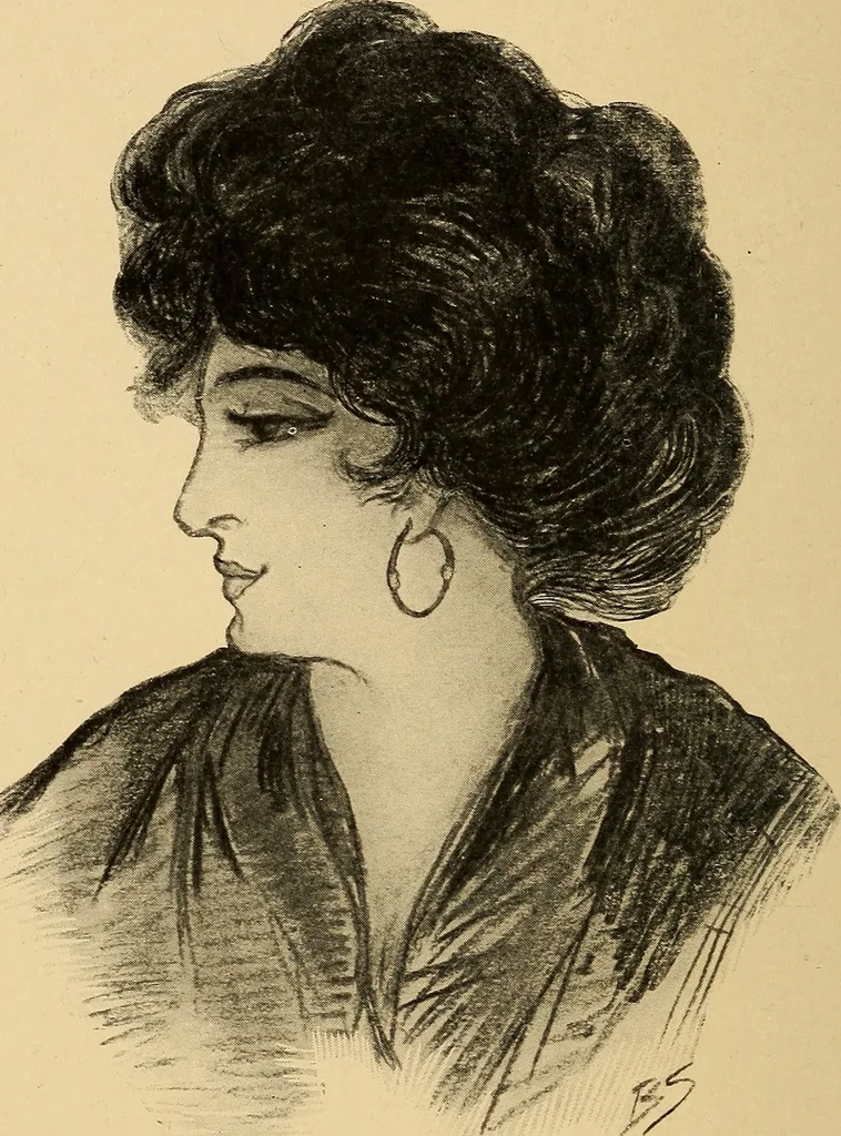 An illustration from The real Latin quarter, 1901, leaf 197