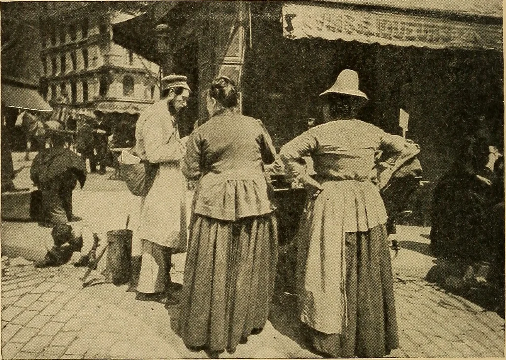 An illustration from The real Latin quarter, 1901, leaf 207