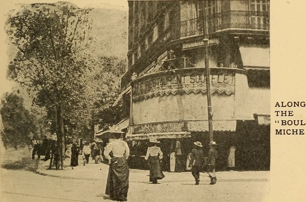 An illustration from The real Latin quarter, 1901, leaf 42