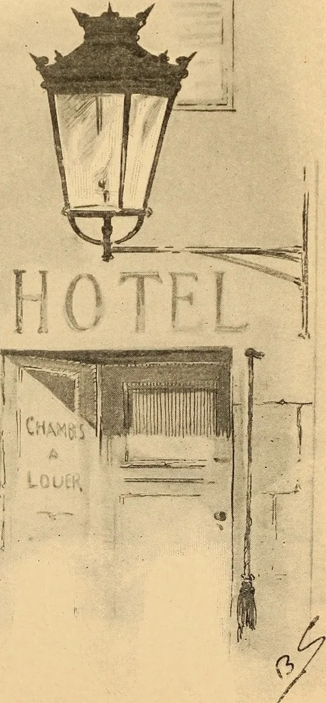An illustration from The real Latin quarter, 1901, leaf 44