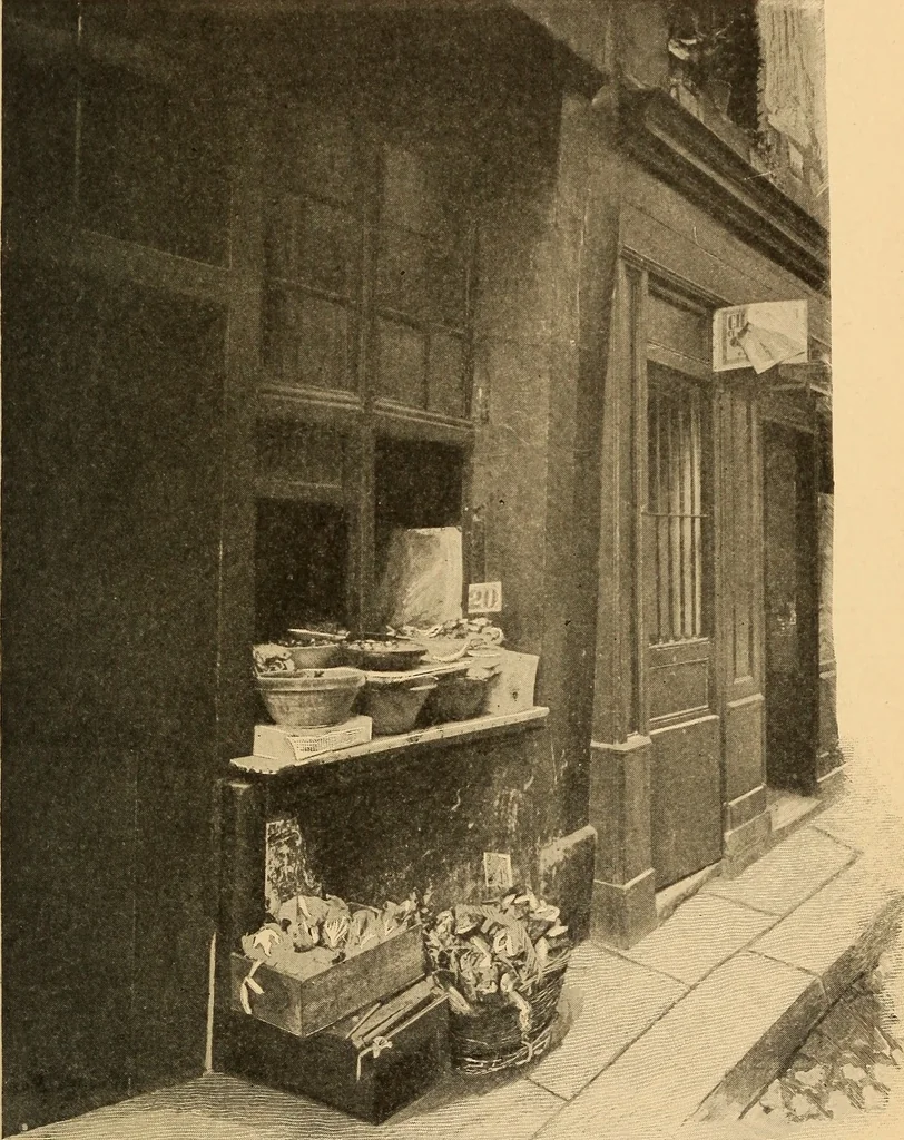 An illustration from The real Latin quarter, 1901, leaf 48