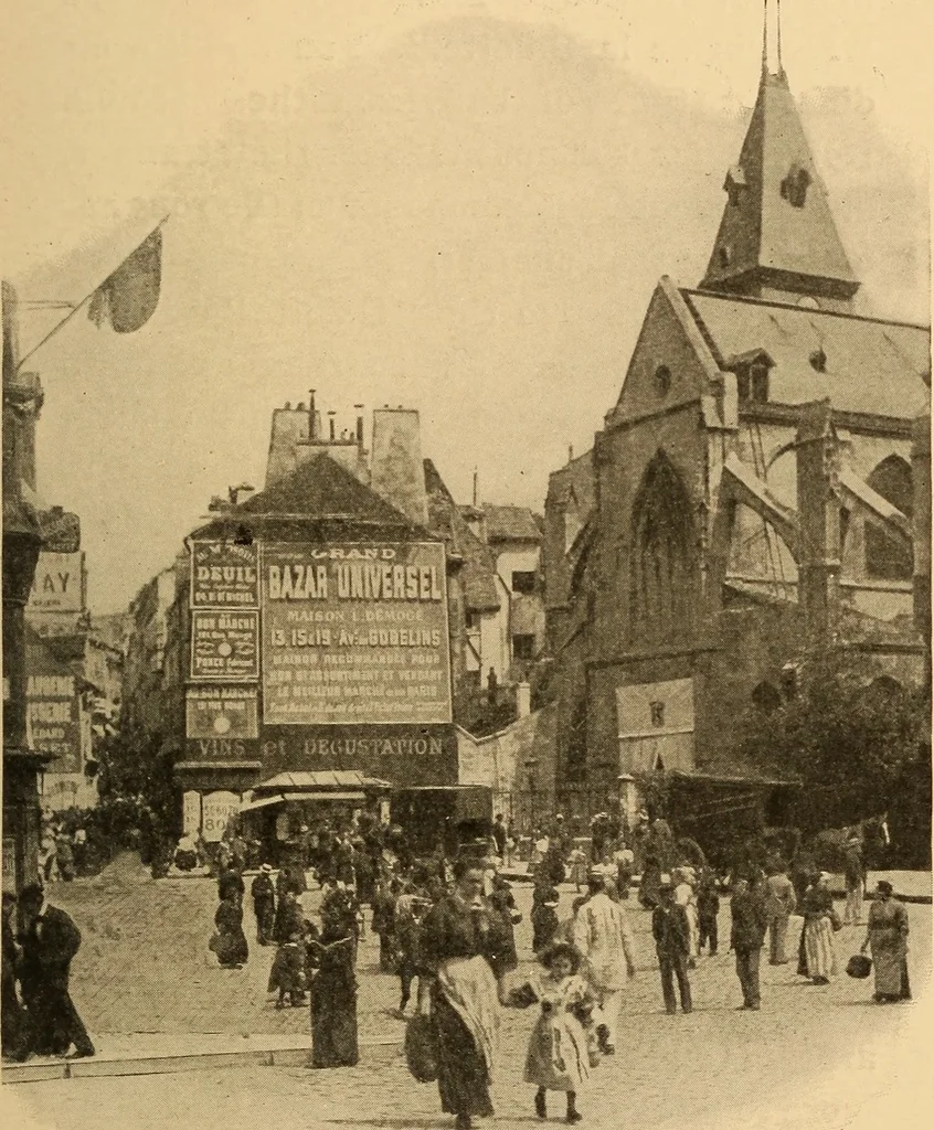 An illustration from The real Latin quarter, 1901, leaf 62