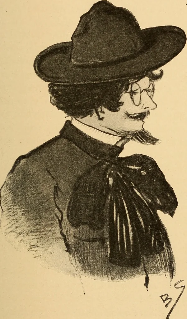 An illustration from The real Latin quarter, 1901, leaf 66