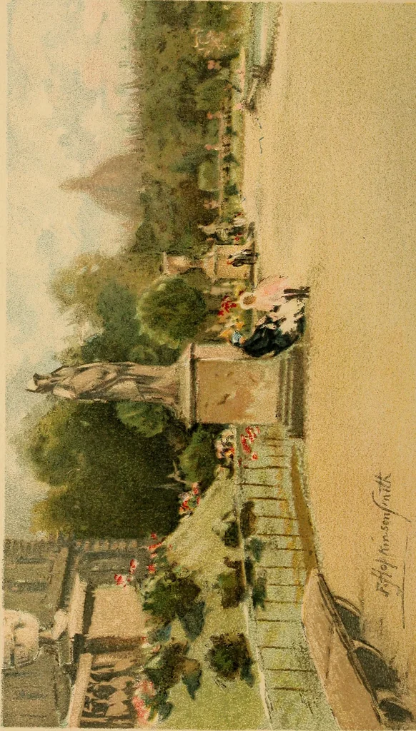 An illustration from The real Latin quarter, 1901, leaf 7
