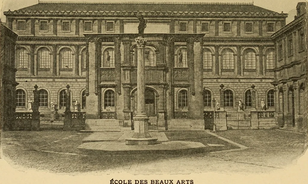 An illustration from The real Latin quarter, 1901, leaf 75