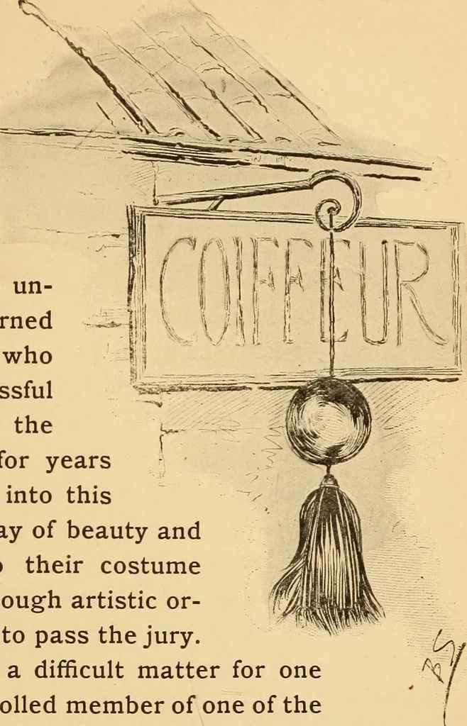 An illustration from The real Latin quarter, 1901, leaf 78
