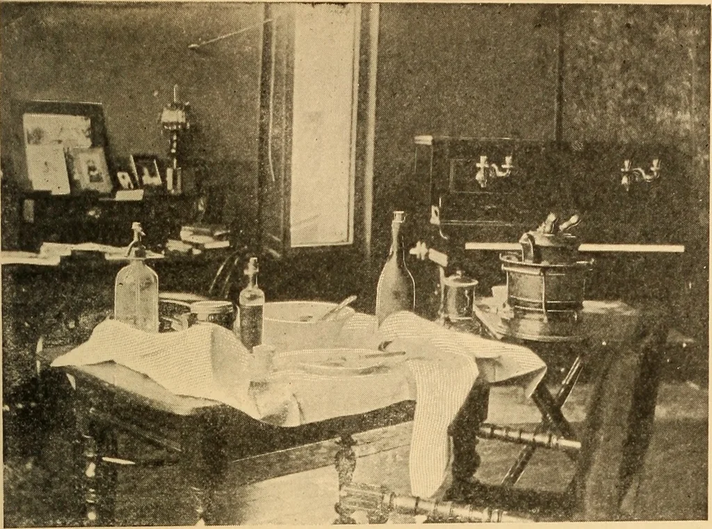 An illustration from The real Latin quarter, 1901, leaf 98