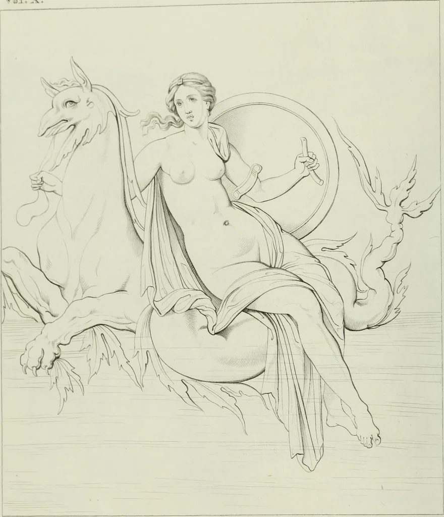 An illustration from Real Museo borbonico, 1824, leaf 103