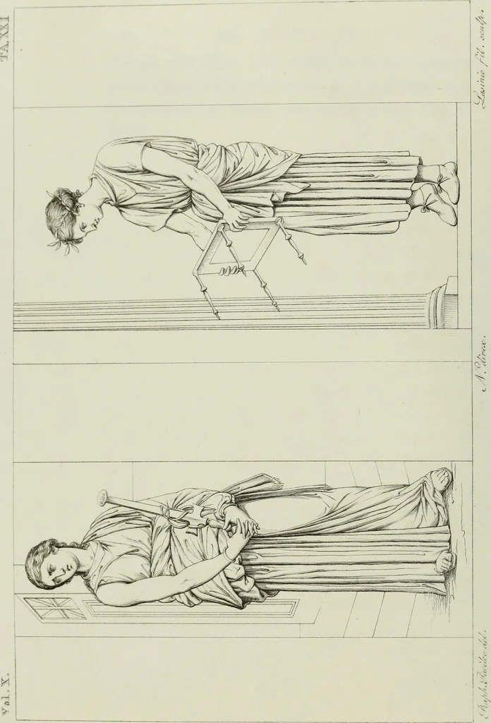 An illustration from Real Museo borbonico, 1824, leaf 115