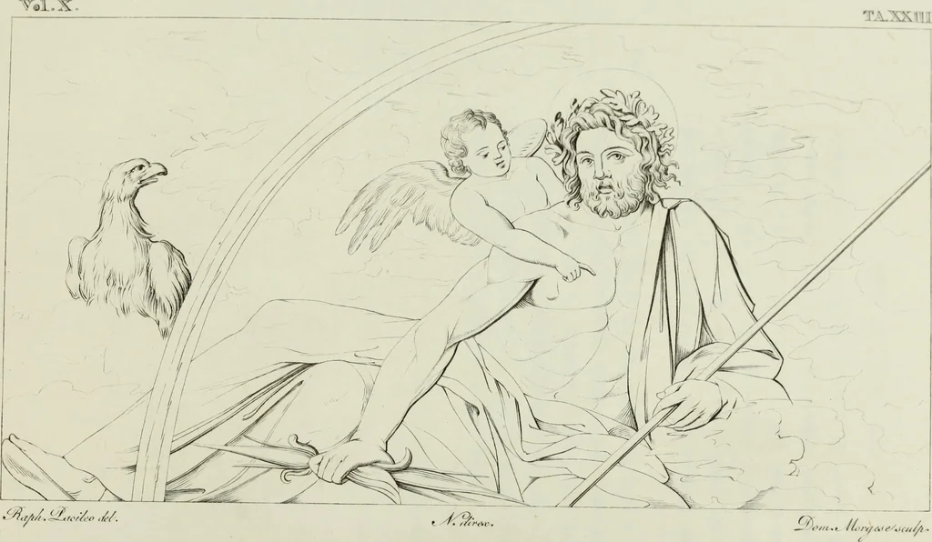 An illustration from Real Museo borbonico, 1824, leaf 123