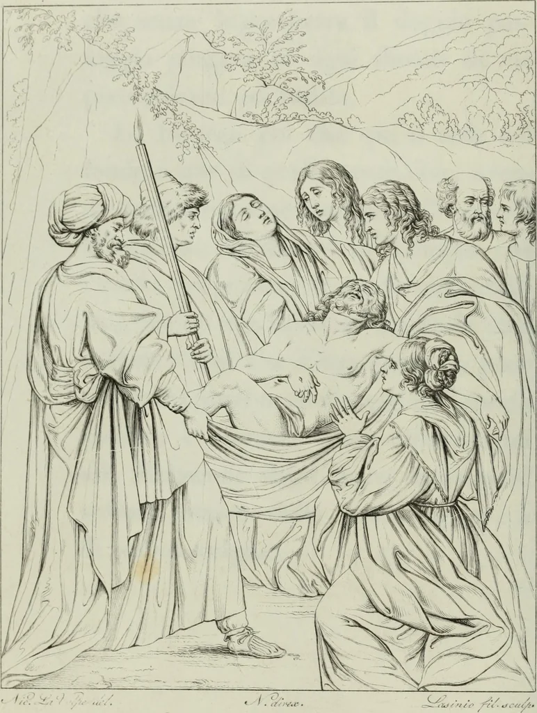 An illustration from Real Museo borbonico, 1824, leaf 13