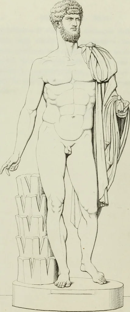 An illustration from Real Museo borbonico, 1824, leaf 145