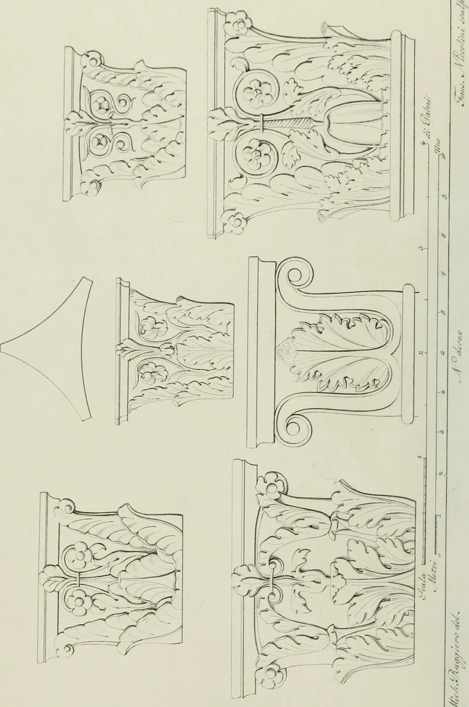 An illustration from Real Museo borbonico, 1824, leaf 155