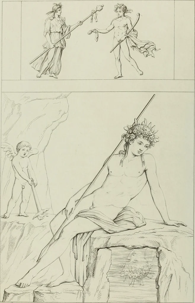 An illustration from Real Museo borbonico, 1824, leaf 189