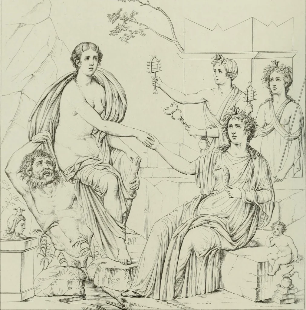 An illustration from Real Museo borbonico, 1824, leaf 19