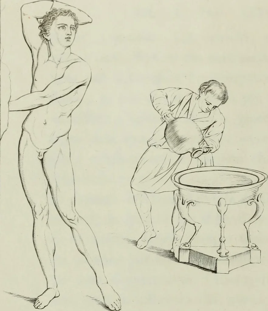 An illustration from Real Museo borbonico, 1824, leaf 205