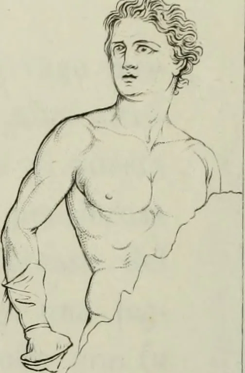 An illustration from Real Museo borbonico, 1824, leaf 205