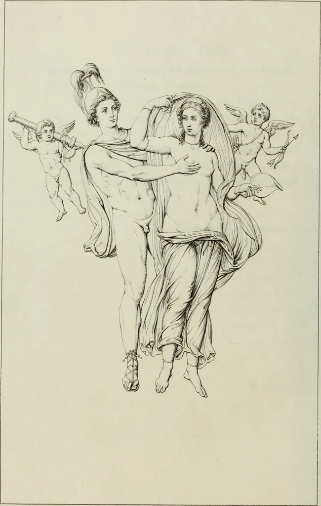 An illustration from Real Museo borbonico, 1824, leaf 209