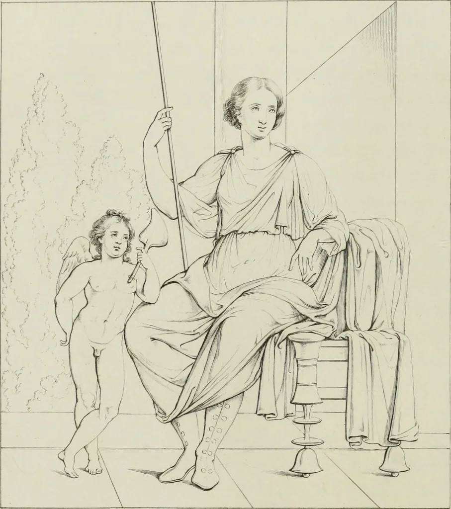 An illustration from Real Museo borbonico, 1824, leaf 231