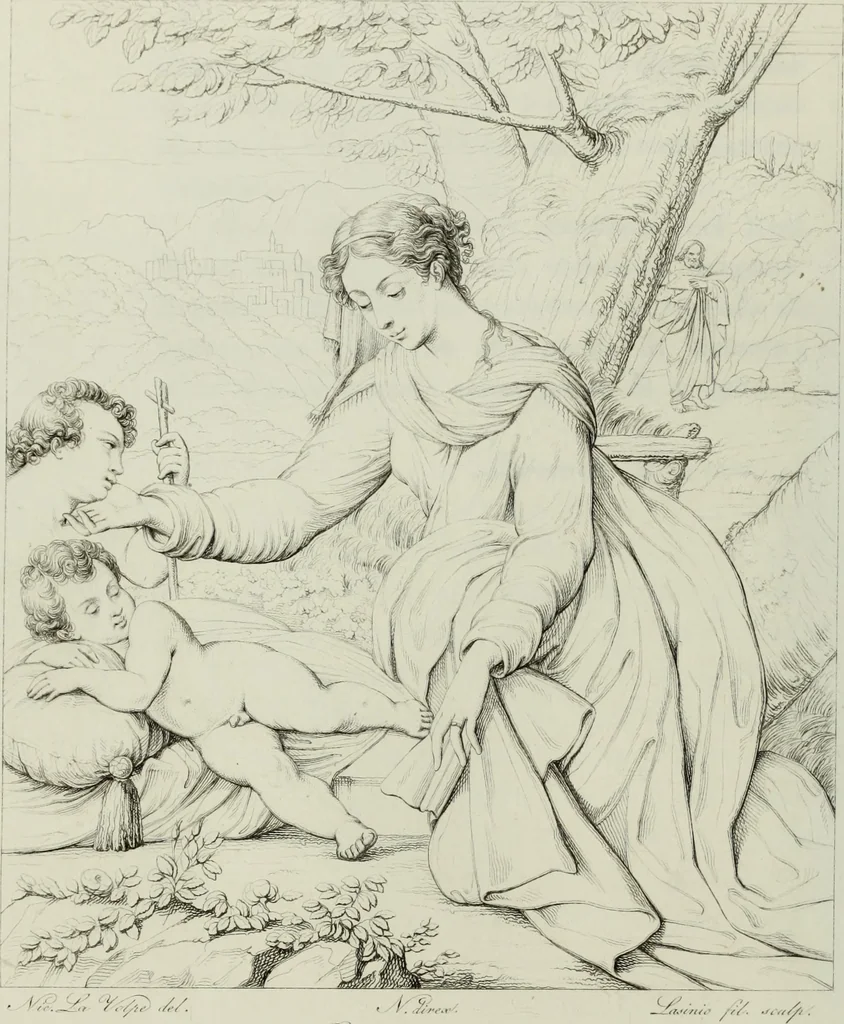 An illustration from Real Museo borbonico, 1824, leaf 257