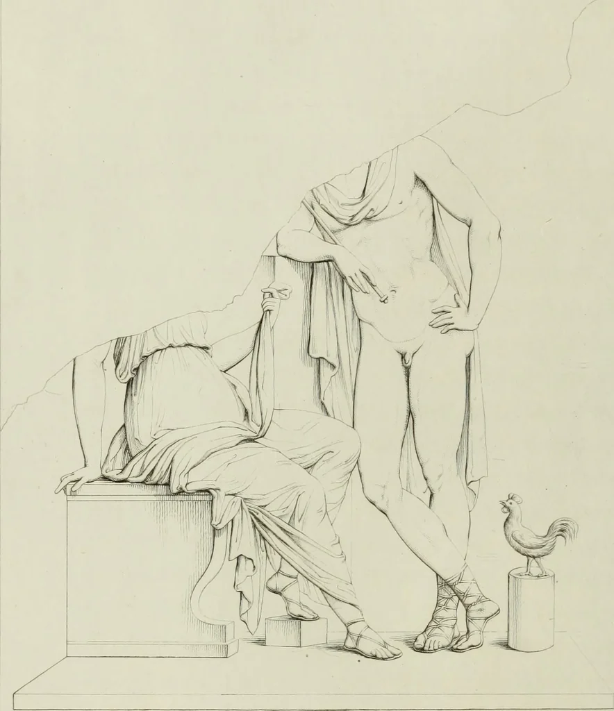 An illustration from Real Museo borbonico, 1824, leaf 281