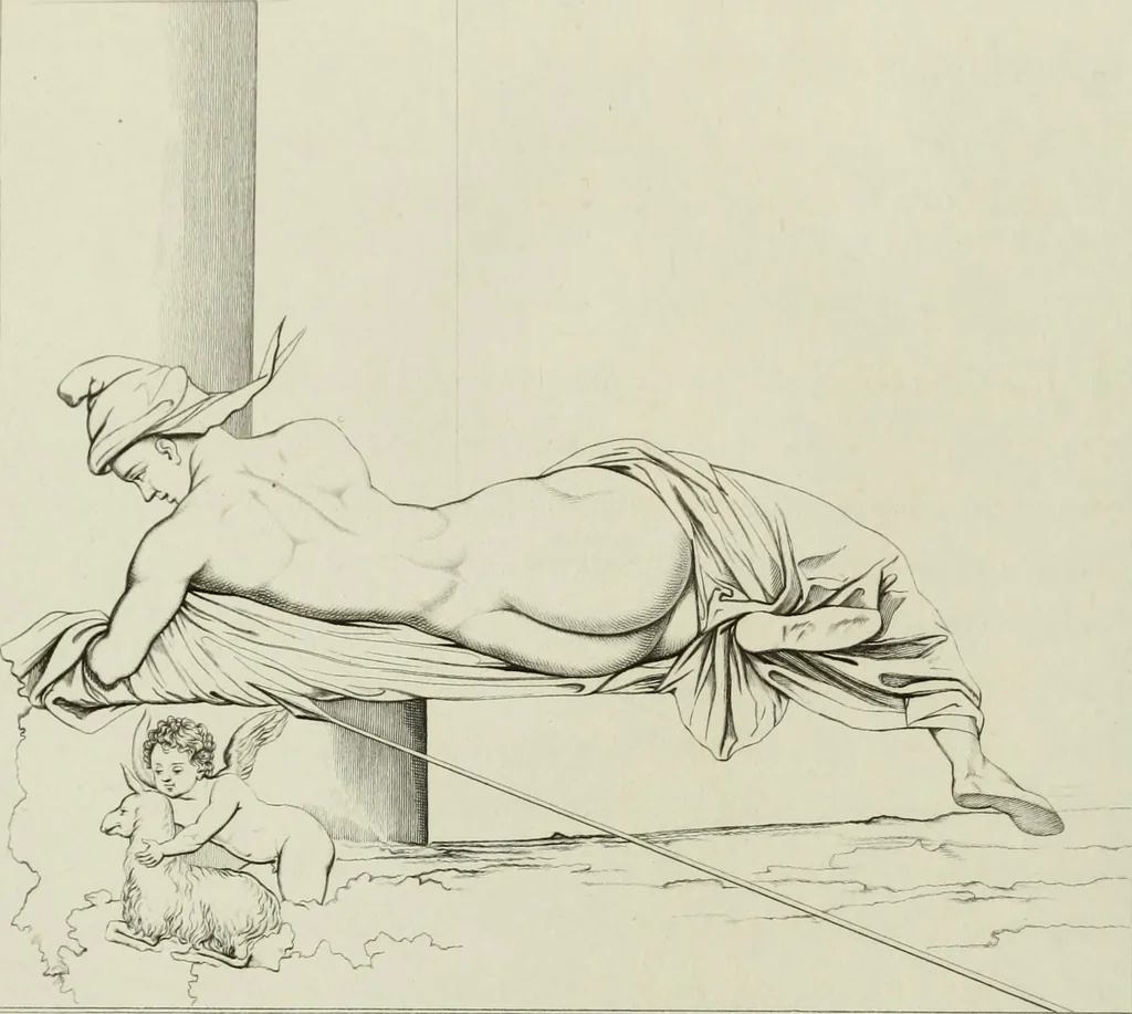 An illustration from Real Museo borbonico, 1824, leaf 295