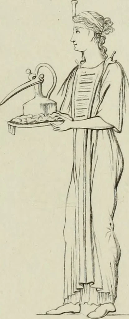 An illustration from Real Museo borbonico, 1824, leaf 295