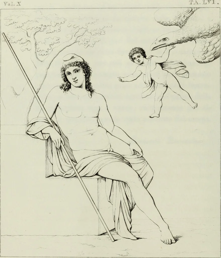 An illustration from Real Museo borbonico, 1824, leaf 301